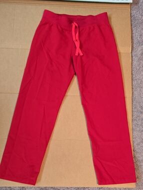 Figs red scrub pants-woman-S